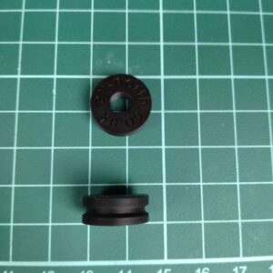 2x 16mm Diameter pully with 6mm D bore