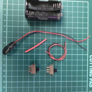 Basic Loco Wiring Kit (4AA Battery holder, forward / reserve switches)