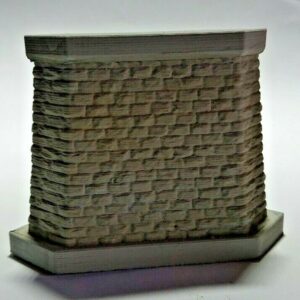 Stonework Effect Model Railway middle pillar for Bridge OO/HO Gauge