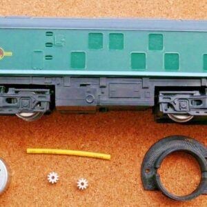 4 Pack of Hornby BoBo Ringfield Motor Repair / Upgrade Kit 12V CD motor, adaptor and gear
