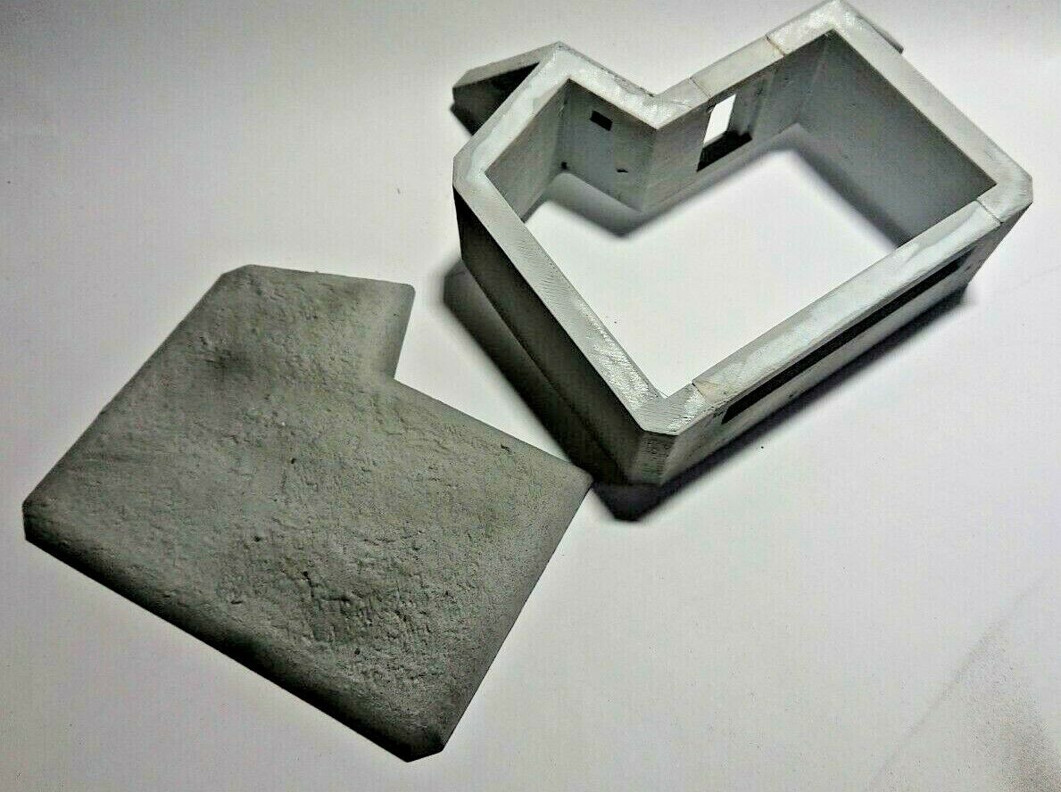 WWII German bunker Model Railway OO HO Gauge Scale Suit 1:76 - 1:87 Regelbau - Image 5