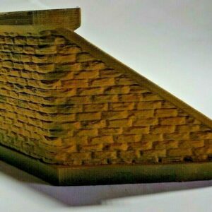 Stonework Effect Model Railway side pillar for Bridge OO/HO Gauge