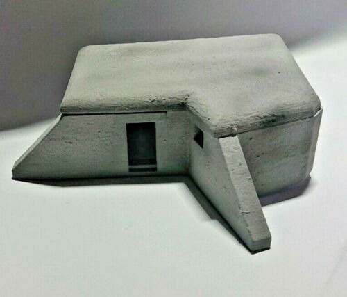 WWII German bunker Model Railway OO HO Gauge Scale Suit 1:76 - 1:87 Regelbau - Image 2